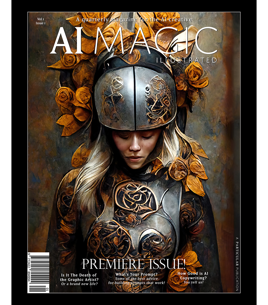 AI Magic Illustrated Magazine - Cover V1I1